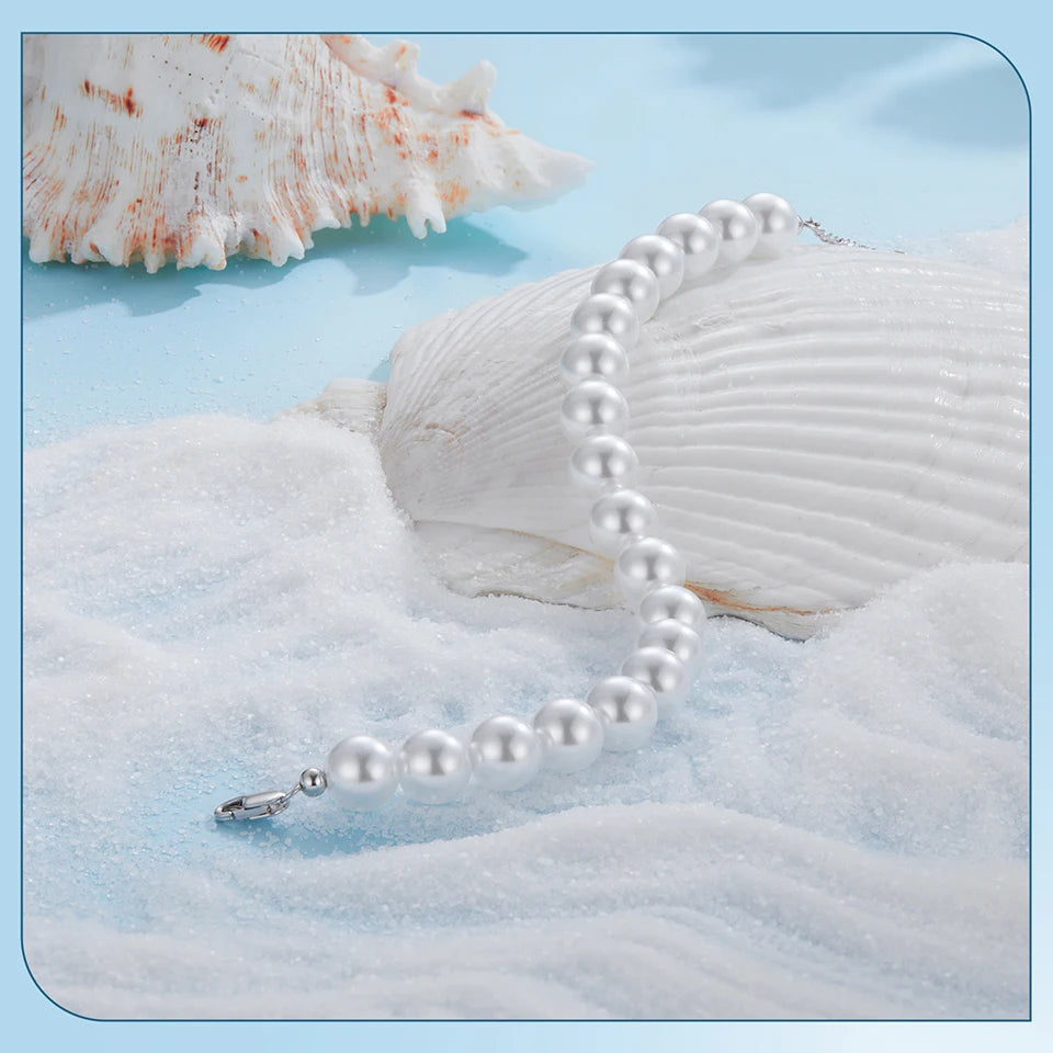Clara – Bracelet Perles Argent 925 Fermoir Ajustable