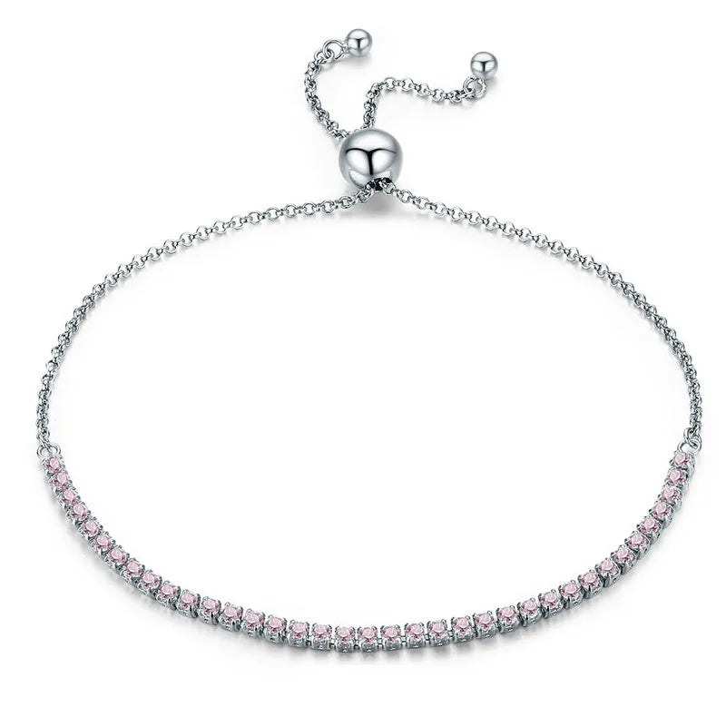 Camille – Bracelet Tennis Argent 925 Plaqué Or