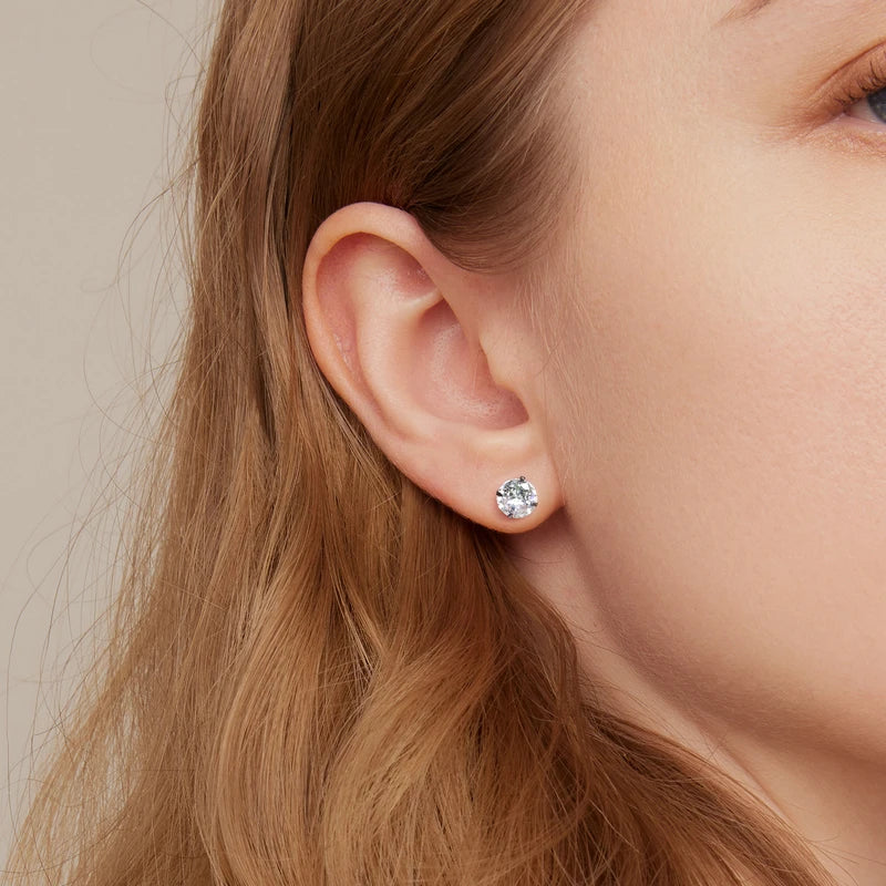 Flora – Boucle d'oreille en argent 925