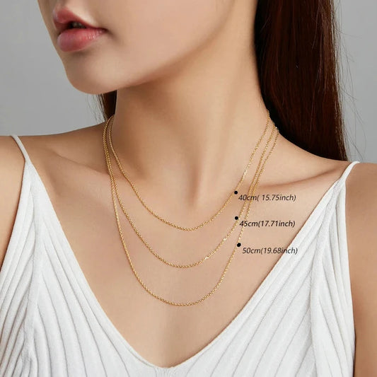 Élodie – Collier Chaîne Argent 925