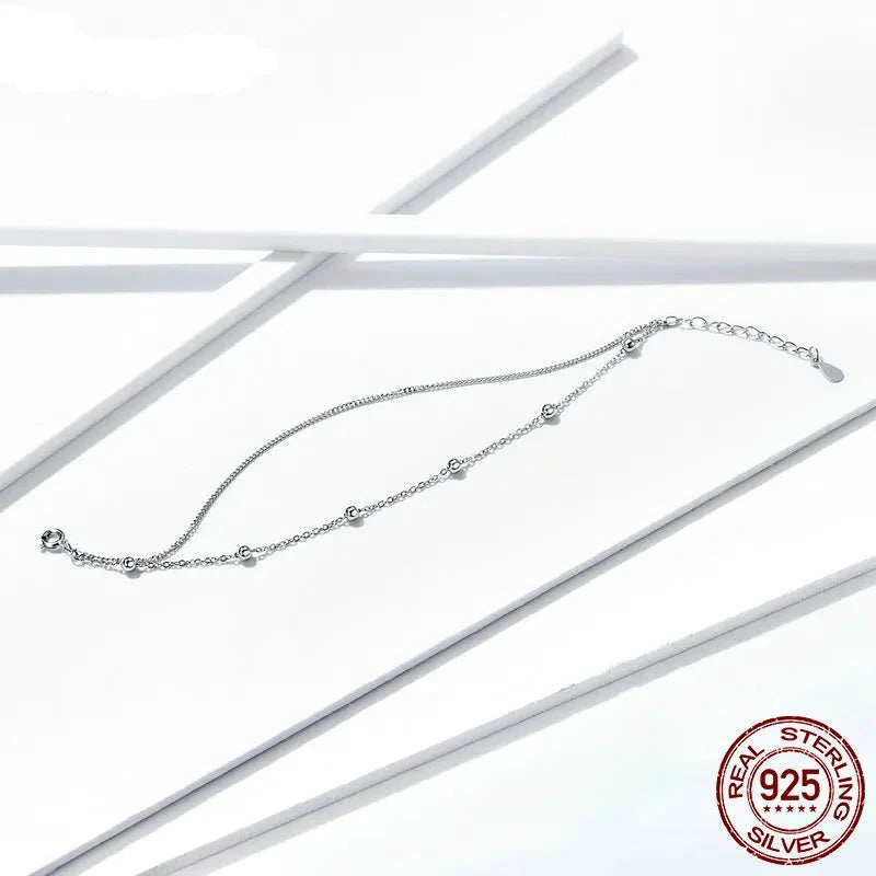 Sophia – Bracelet Double Chaîne Argent 925