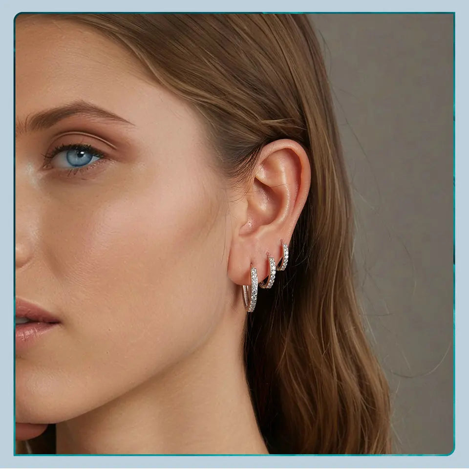 Maëlle – Boucles d’Oreilles Argent 925