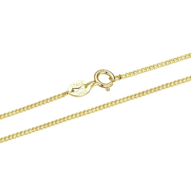 Victoire – Collier Chaîne Latérale Argent 925