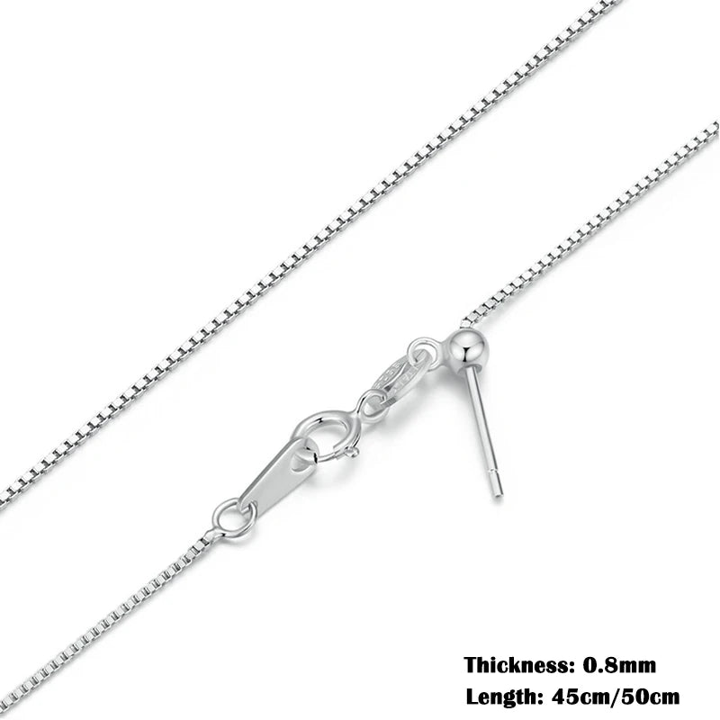 Élodie – Collier Chaîne Argent 925
