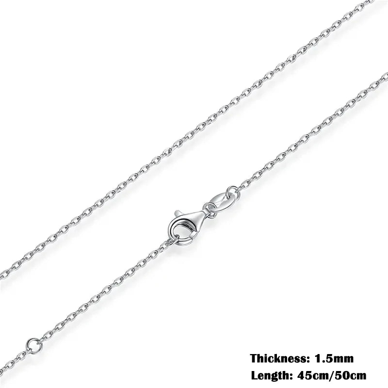 Élodie – Collier Chaîne Argent 925
