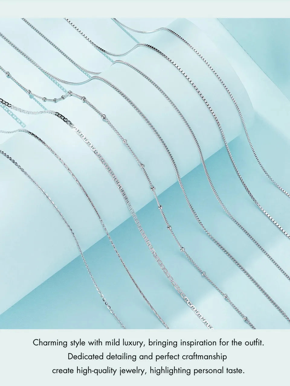 Élodie – Collier Chaîne Argent 925