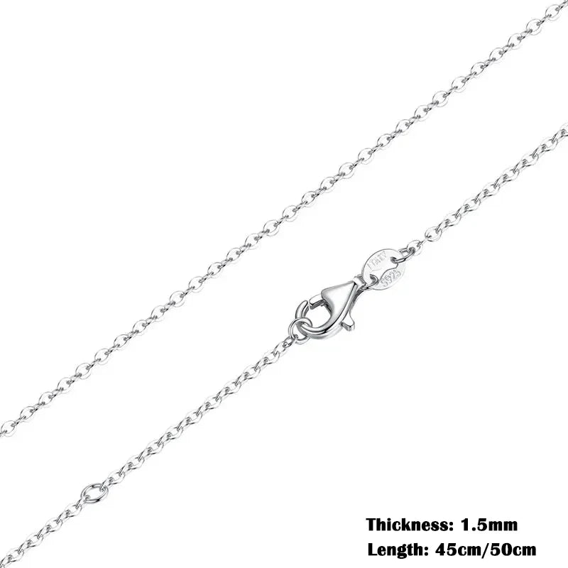 Élodie – Collier Chaîne Argent 925