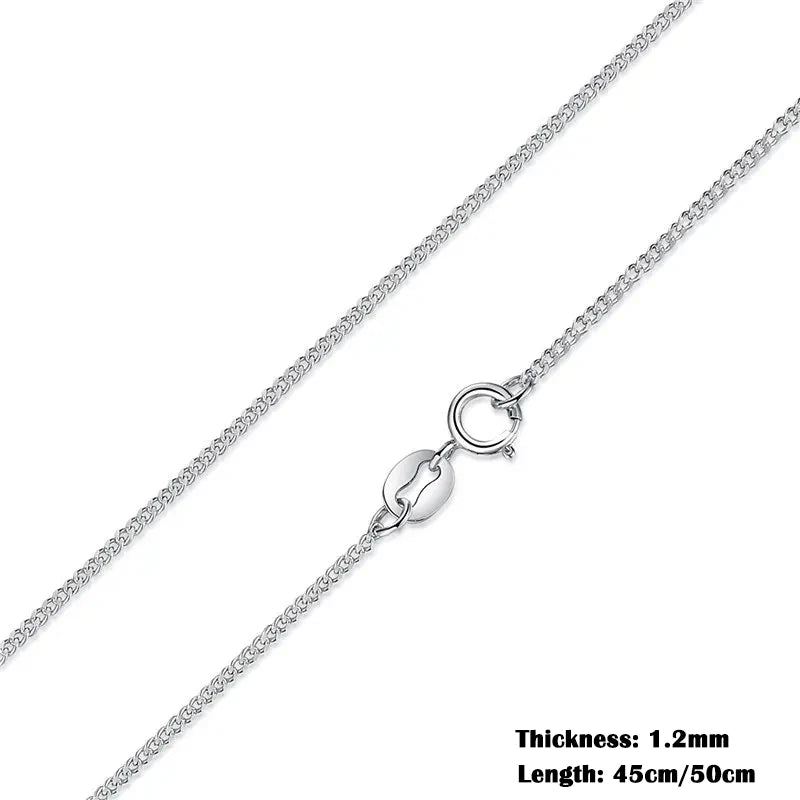 Élodie – Collier Chaîne Argent 925