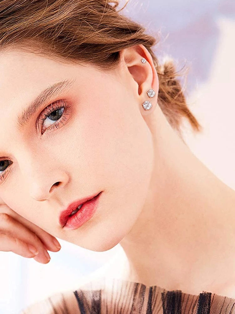Flora – Boucle d'oreille en argent 925